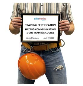 Hazard Communication GHS Training Certification Online Course