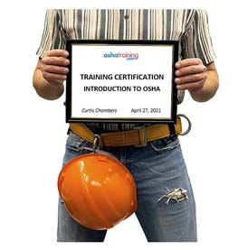 Introduction to OSHA Training Certification