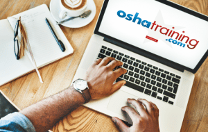 oshatraining.com on laptop oshatraining.com on laptop